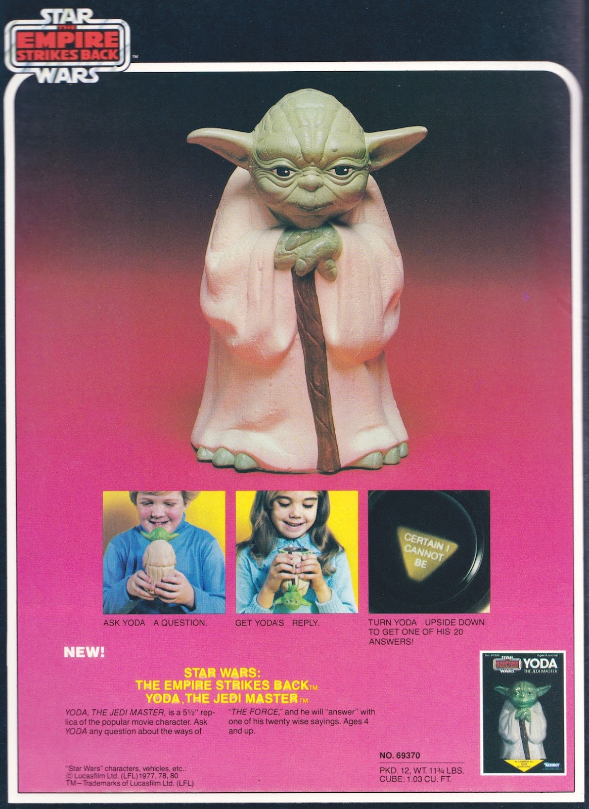 1977 yoda action figure