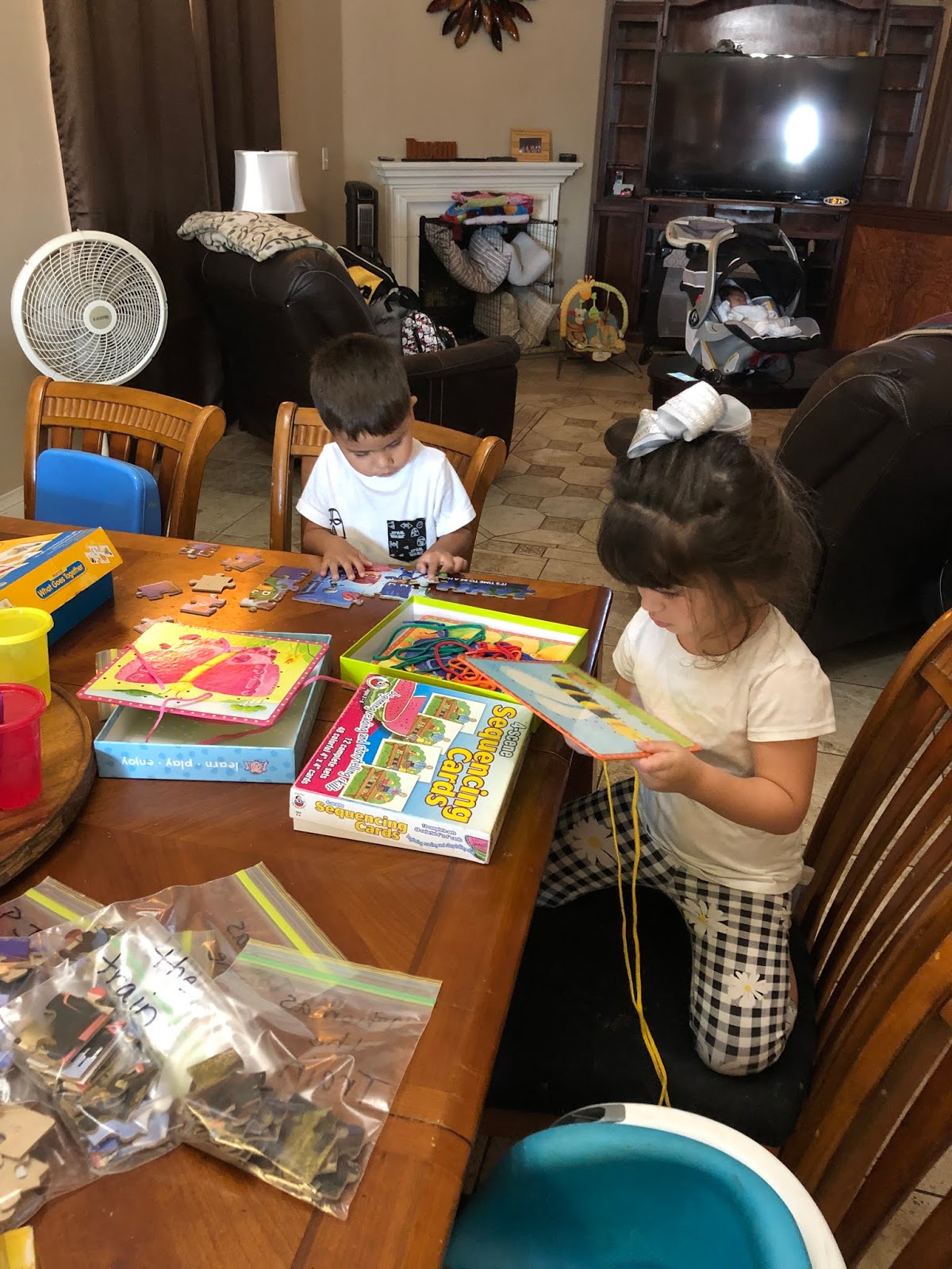 Miss Kim's Daycare Puzzles and games