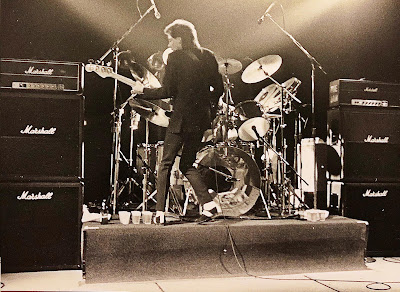 Bruce Foxton on stage in Detroit March 1980.