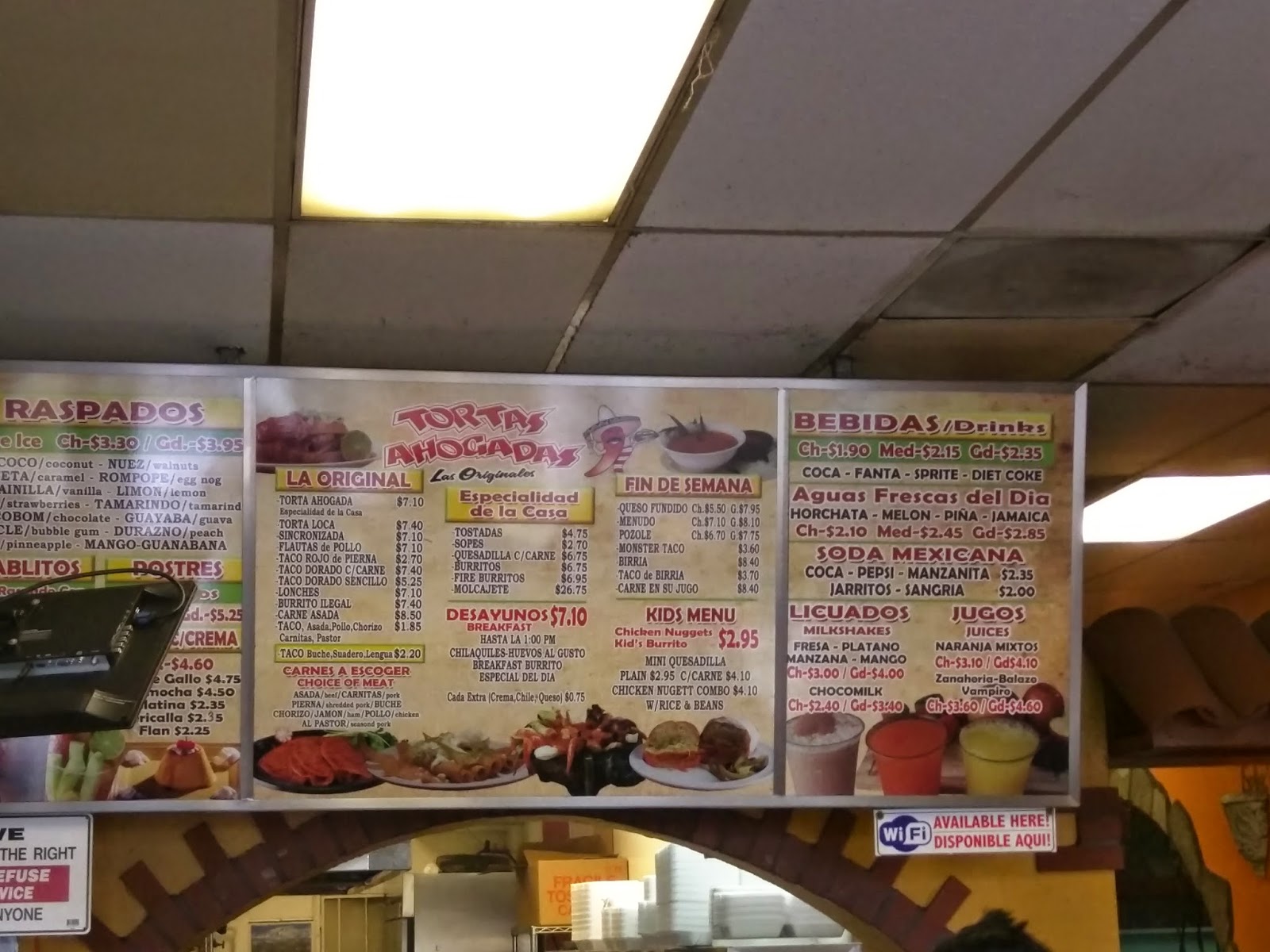 Order of the Taco Tortas Ahogadas Las Originales, San Fernando, CA