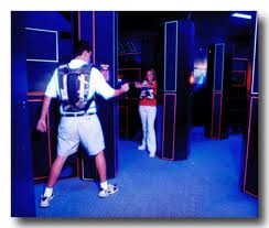 Laser Tag Family Fun in the Smokies