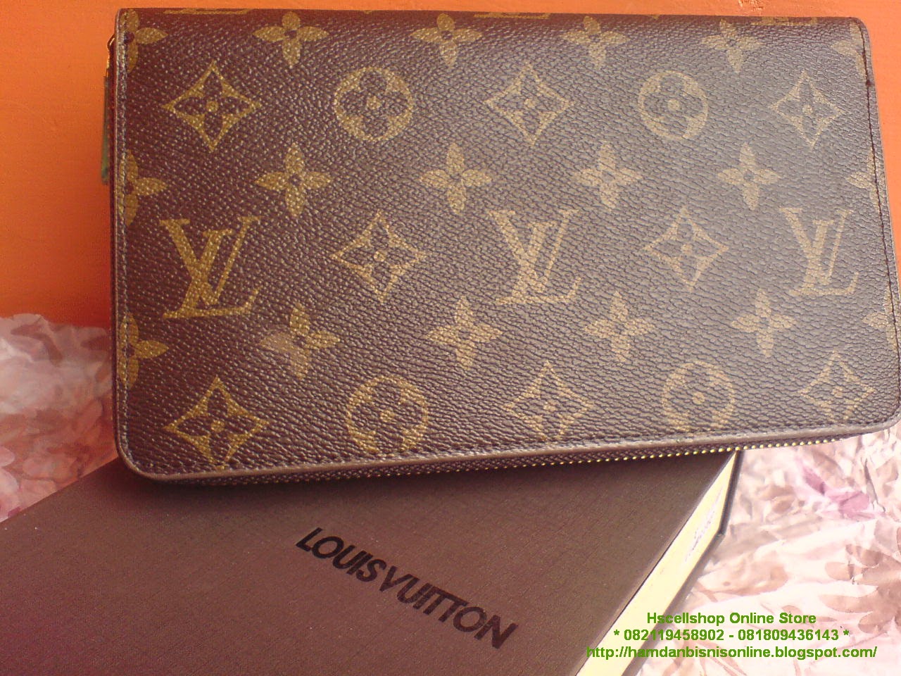 Dompet Louis Vuitton LV Import Kode DLV18 | hscellshop