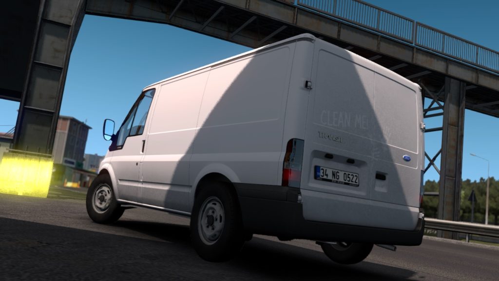 ETS 2 Ford Transit MK6 V1R30 Modu (1.37)