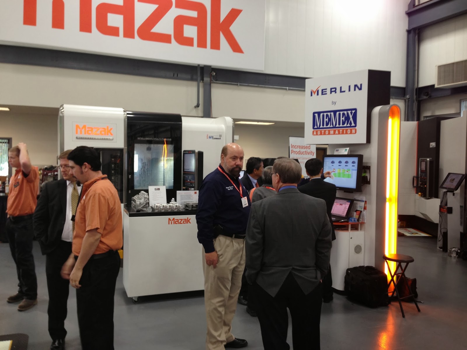 Photons and Electrons MTConnect Panel at Mazak Discover 2013