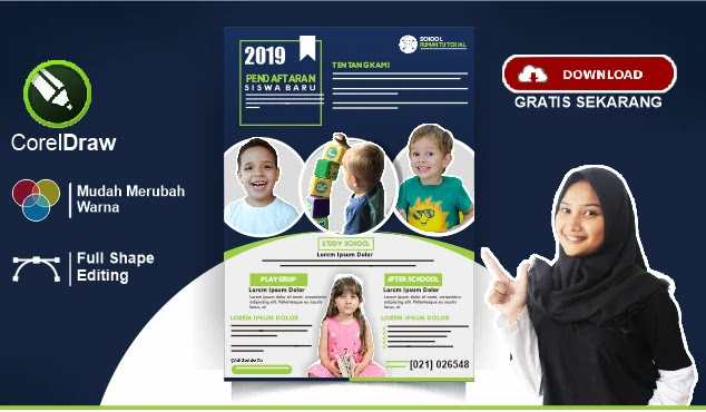 Kumpulan Template Brosur Penerimaan Siswa TK Kumpulan Template Brosur Penerimaan Siswa TK