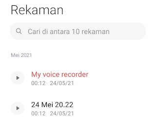 rename your recorded voice rename your recorded voice