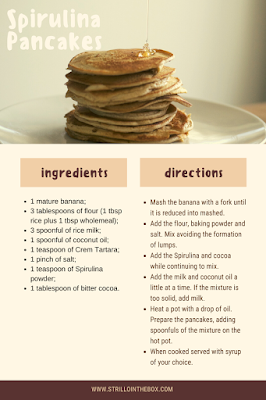 spirulina pancakes vegan