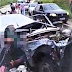 Acidente entre veículos deixa vítima presa em ferragens na BR-101
