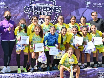 San Andrés Cholula se corona en “Torneo de Campeones Puebla 2021”