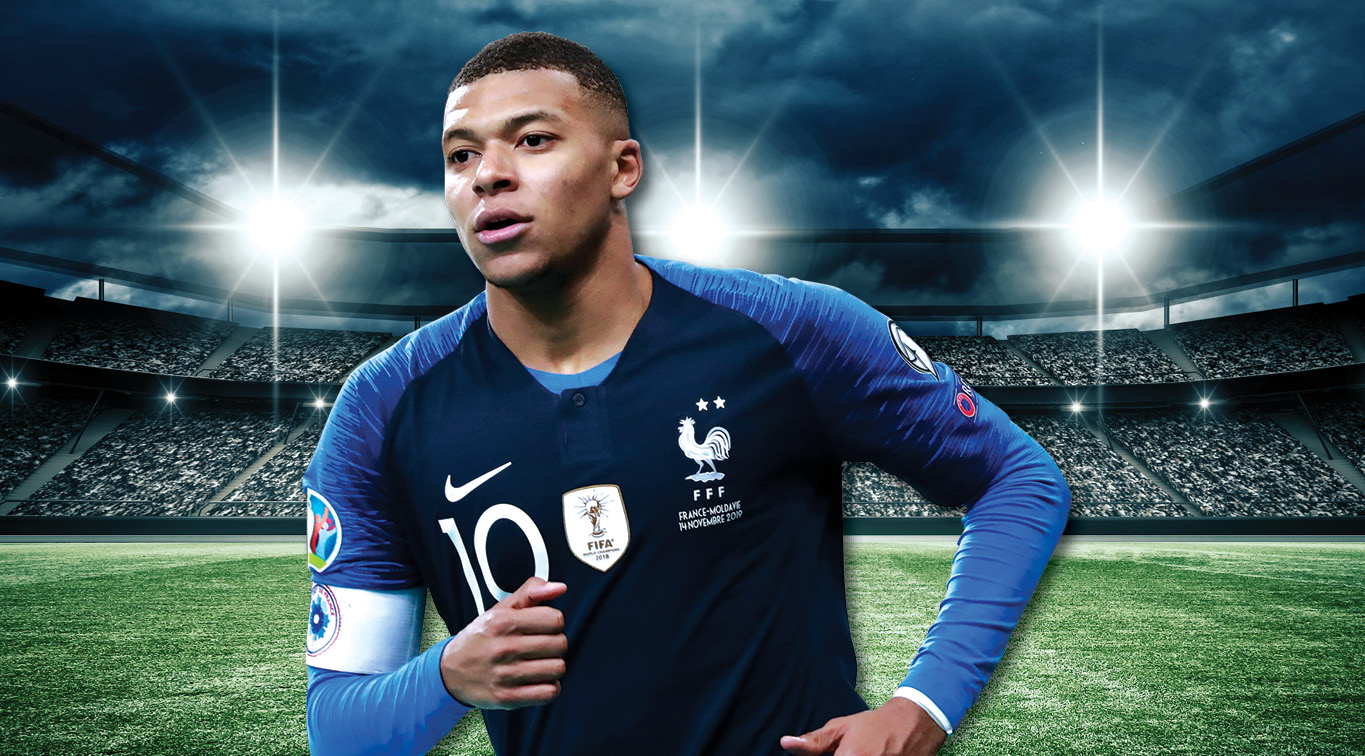 French "Golden Boy" Kylian Mbappe French "Golden Boy" Kylian Mbappe