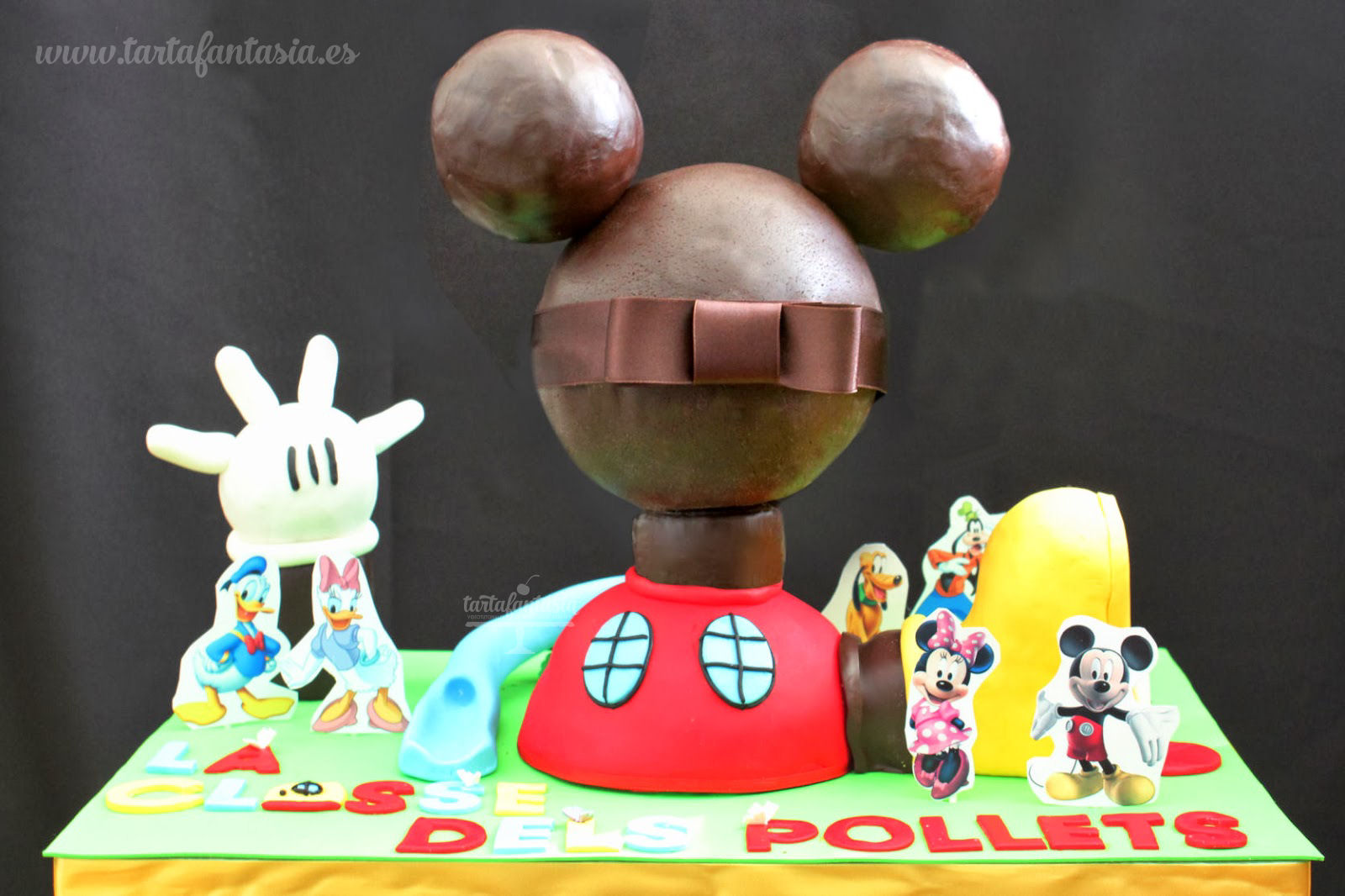 Tarta La Casa de Mickey Mouse - TartaFantasía