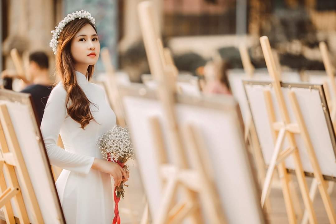 Gallery - Vietnamese model - Phuong Phuong model - Ao Dai - Vietnamese traditional dress - p4