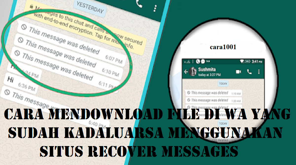 Cara Mendownload File Di Wa Yang Sudah Kadaluarsa 2021 Cara99
