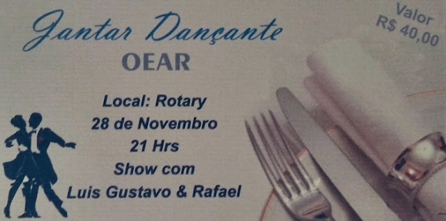 Roncador: OEAR realiza jantar dançante