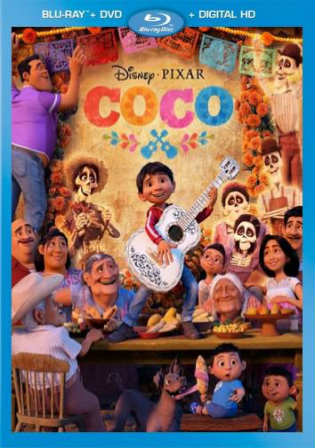 Coco 2017 BRRip 999MB English 720p ESub