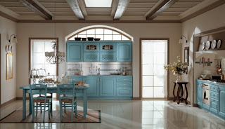 Decoracion de Interiores: Ideas de Diseños de Cocina con color Azul