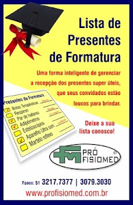 Lista de presentes dos formandos