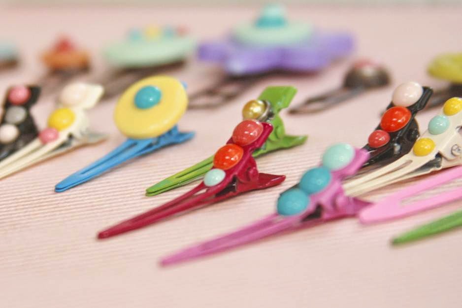 enamel dot + brad craft projects