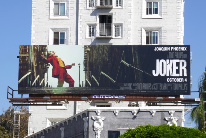 Joker film billboard Joker film billboard