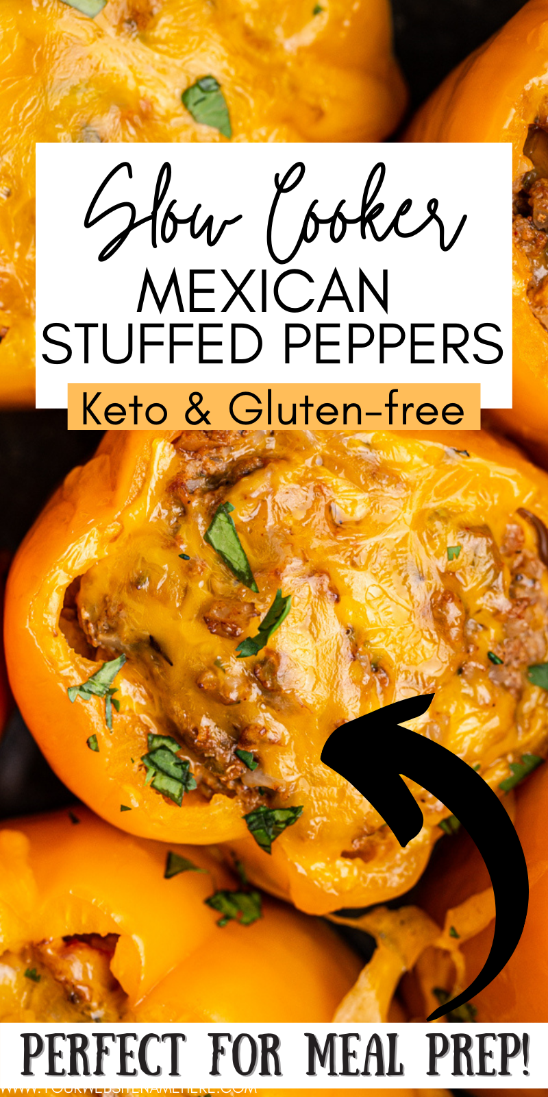 Keto Slow Cooker Mexican Stuffed Peppers Bobbi's Kozy Kitchen