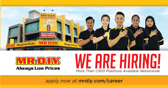 Lowongan Besar Besaran Mr Diy Store Crew Jabodetabek Januari 2021 Informasi Politik Us Lowongan Besar Besaran Mr Diy Store Crew Jabodetabek Januari 2021 Informasi Politik Us