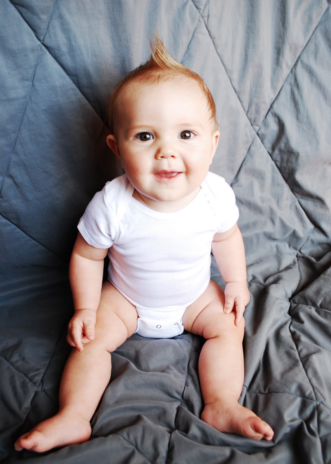 The Stebbins Family Shadoe & Vanessa Our Eight Month Old Big Baby Boy!