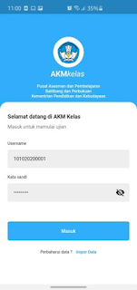 login siswa AKM Kelas