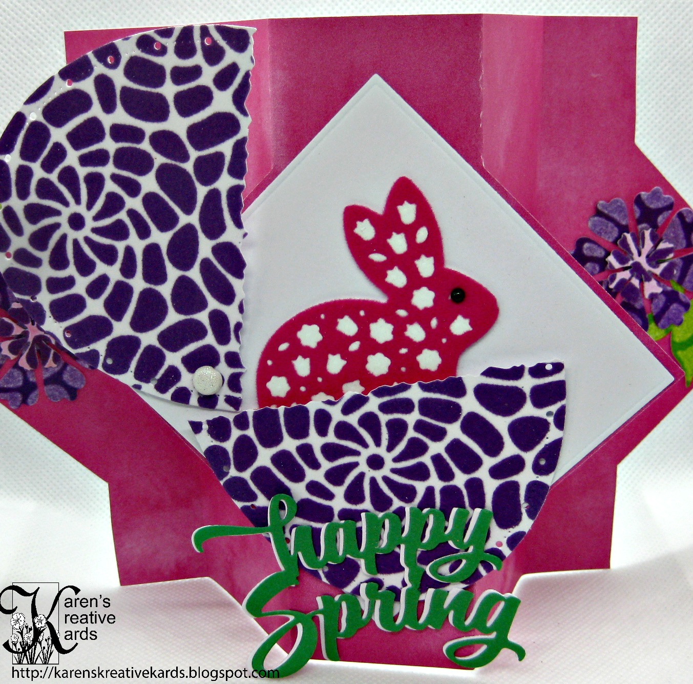 Karen's Kreative Kards: Video: Fun Cards with Therm O Web Flock ...