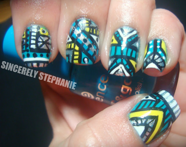 tribal-nail-art