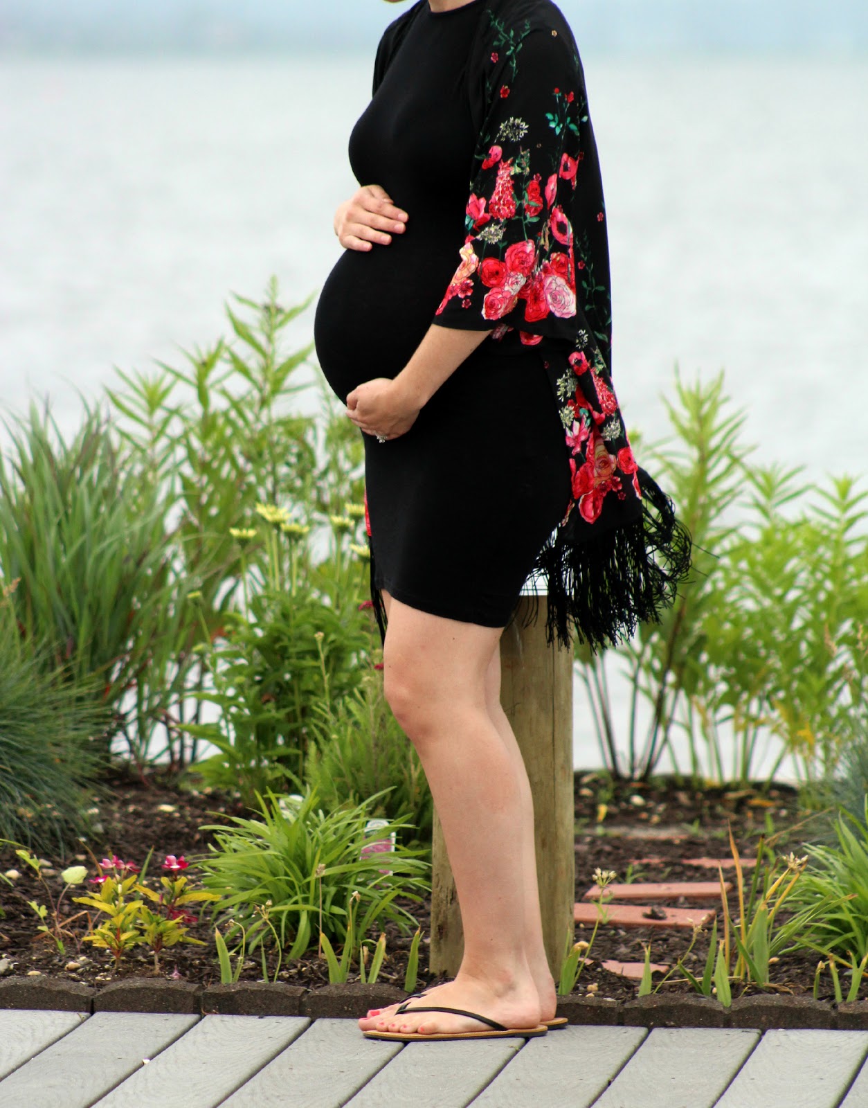 Beautifully Candid Floral KimonoMaternity or Not