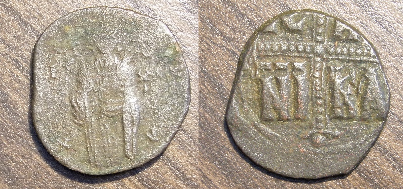 A Survey of Ancient Coins BYZANTINE; Anonymous Bronze Coinage; Class C