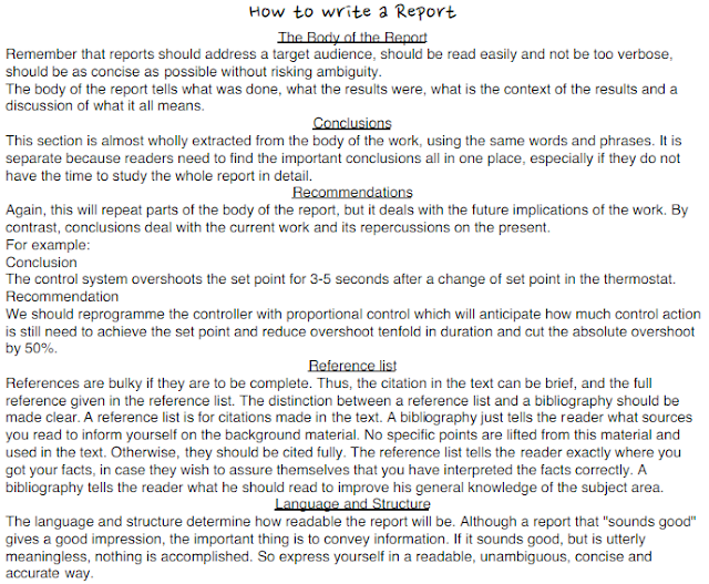 Mr Kelly's Cambridge Proficiency Blog How to Write a CPE Report