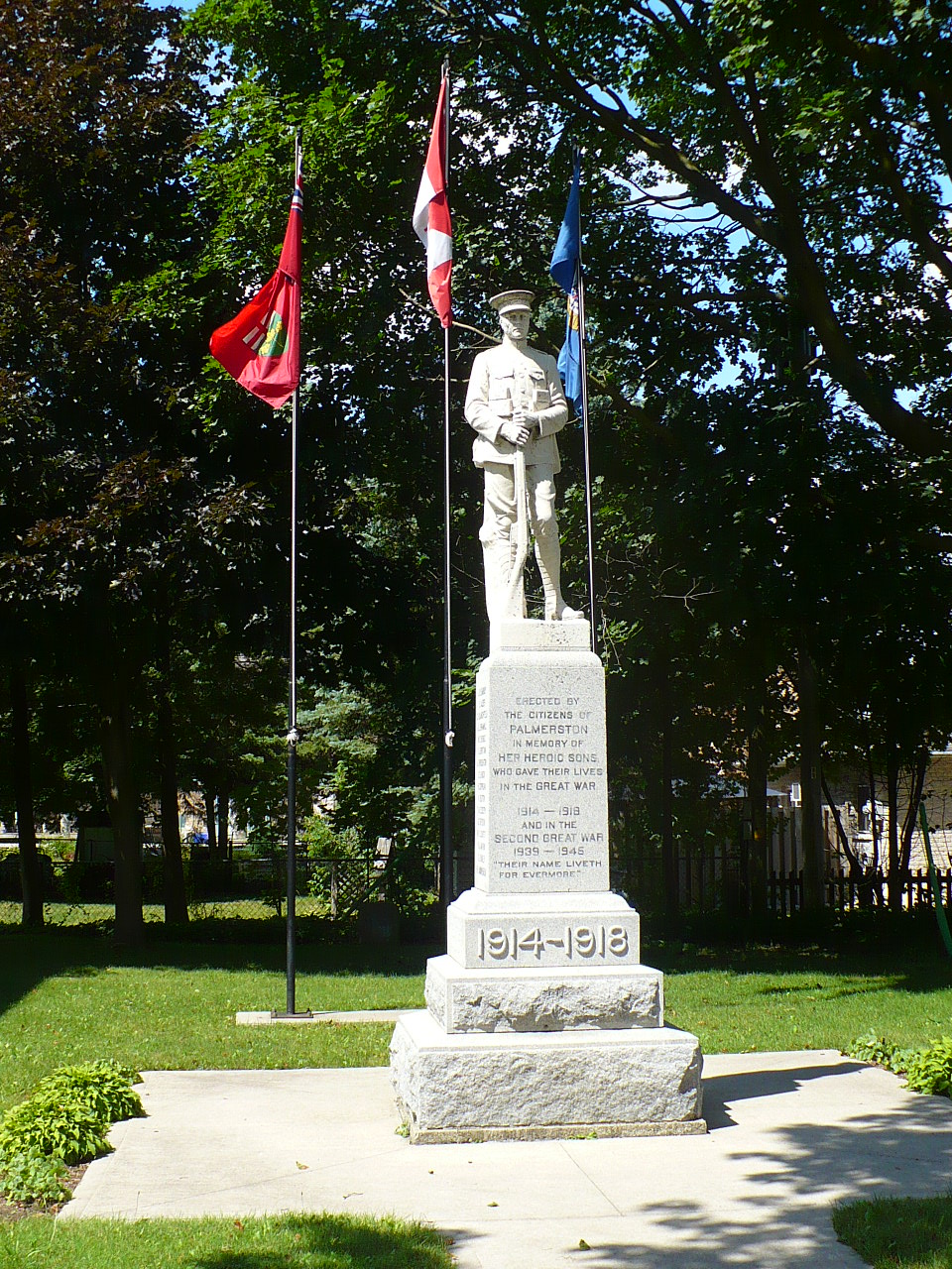 Ontario War Memorials Palmerston