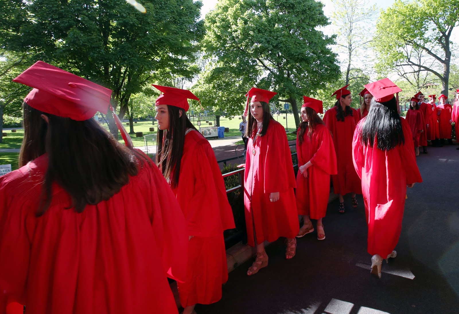 Mark Kodiak Ukena Deerfield High School Graduation Ceremony at Ravinia