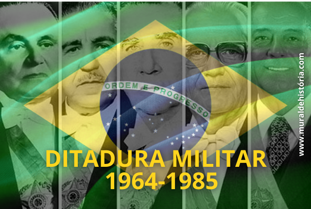 A Ditadura militar no Brasil foi um dos anos mais tristes e obscuro da nossa história.