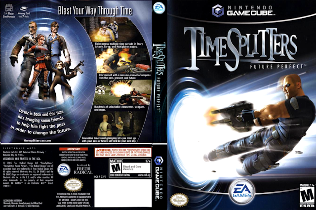 TimeSplitters - Future Perfect ps2 cover Descargar TimeSplitters - Future perfect (TimeSplitters NTSC-PAL ps2 iso: Futuro perfecto) es la tercera y última entrega de la saga TimeSplitters. Este que fue desarrollado por Free Radical y publicado por EA Games. Este videojuego, que opta por la acción en primera persona, vuelve a innovar como hizo su antecesor, TimeSplitters 2. Esta vez fue EA Games quién se ocupó de la distribución (conocidos por la saga Medal of Honor y la de 007) y, como hizo la anterior entrega, mejoró en muchos más aspectos que TimeSplitters 2 respecto a TimeSplitters: