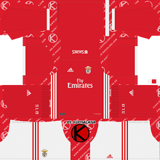 SL Benfica 2019/2020 Kit - Dream League Soccer Kits