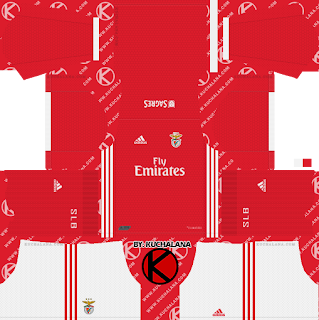 SL Benfica 2019/2020 Kit - Dream League Soccer Kits - Kuchalana