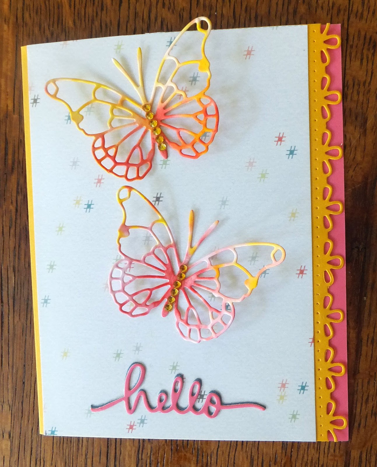 Paper panacea pretty butterflies