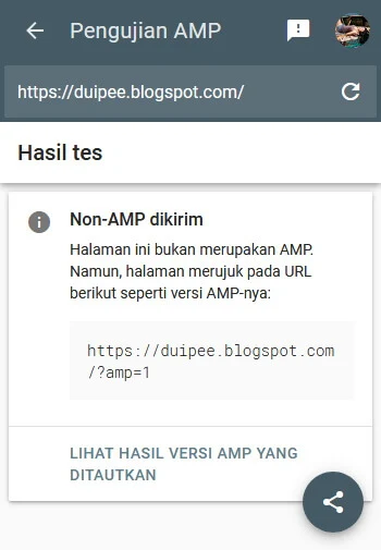 duipee non AMP Blogspot