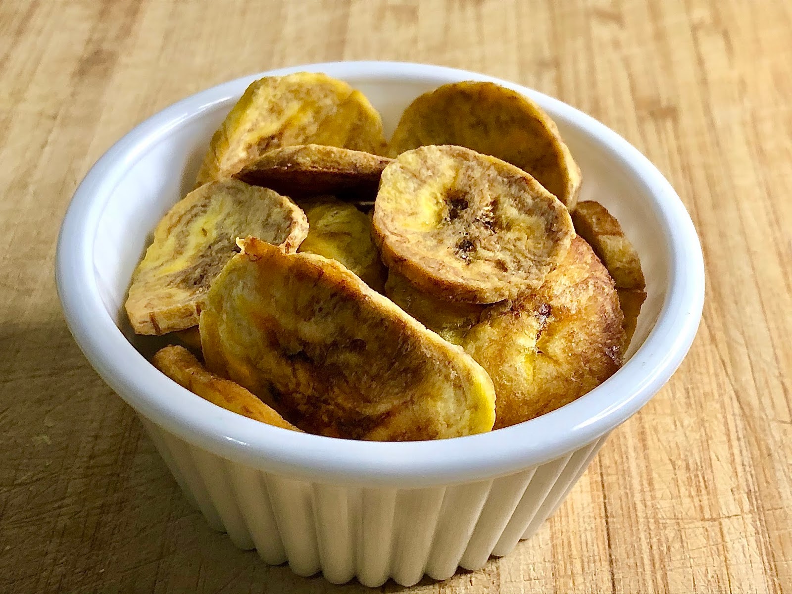 Crispy Baked Plantain Chips Recipe and Video