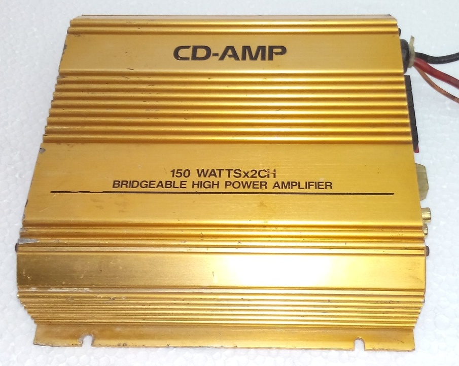 BARANG BARANG ELEKTRIK TERPAKAI DAN RARE POWER AMP KERETA CDAMP
