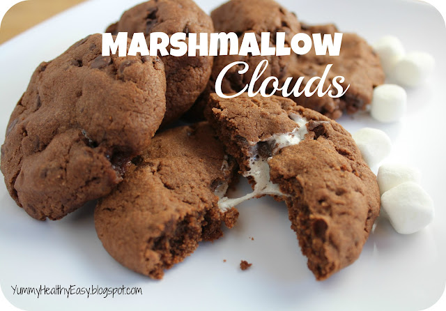 Marshmallow cloud cookies