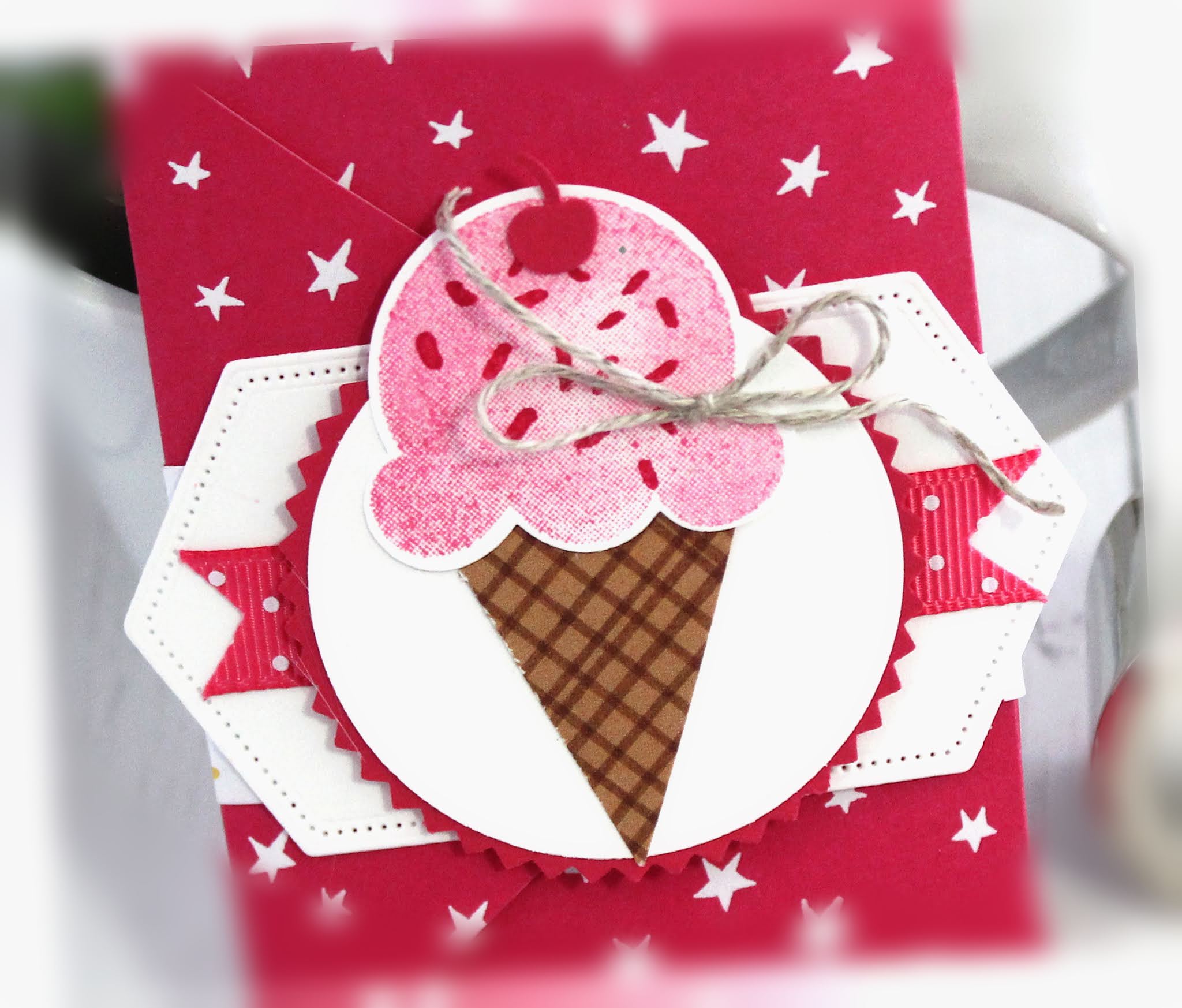 Me, My Stamps and I Stampin' Up Sweet Ice Cream