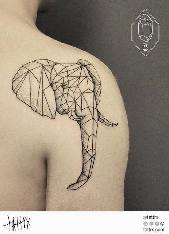 tatuajes de elefantes para chicas y su significado