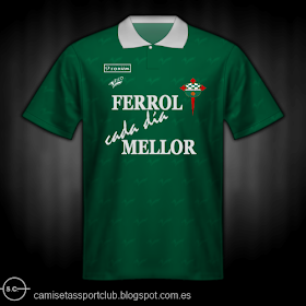 Racing Club de Ferrol 1999-00 Home Kit