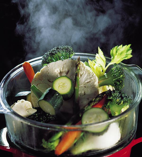 Biblioteca de recetas Técnicas de Cocción Cocer al Vapor