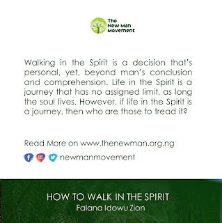 How to Walk In The Spirit