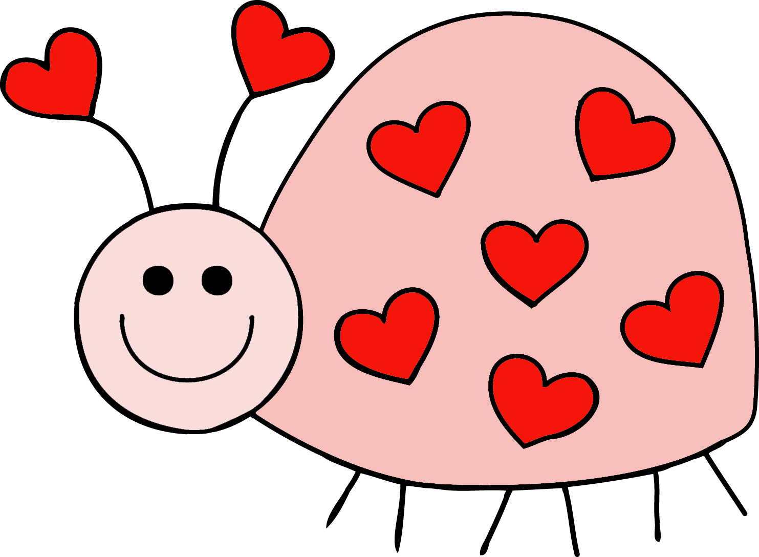 Granny Goes to School Freebie Clip Art Love Bugs #3