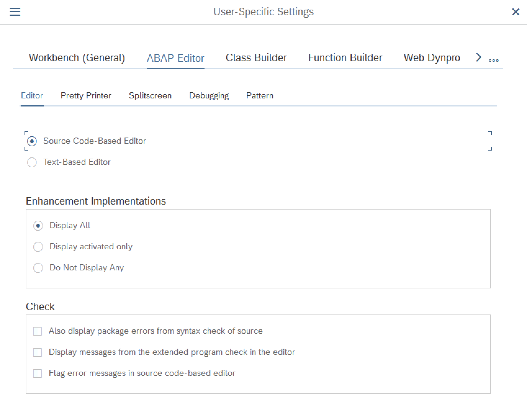SAP ABAP Central How To Switch Between ABAP Editor’s Insert (INS) And